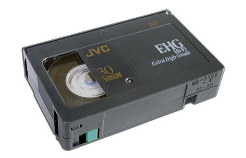 VHS-C Cassette Tape